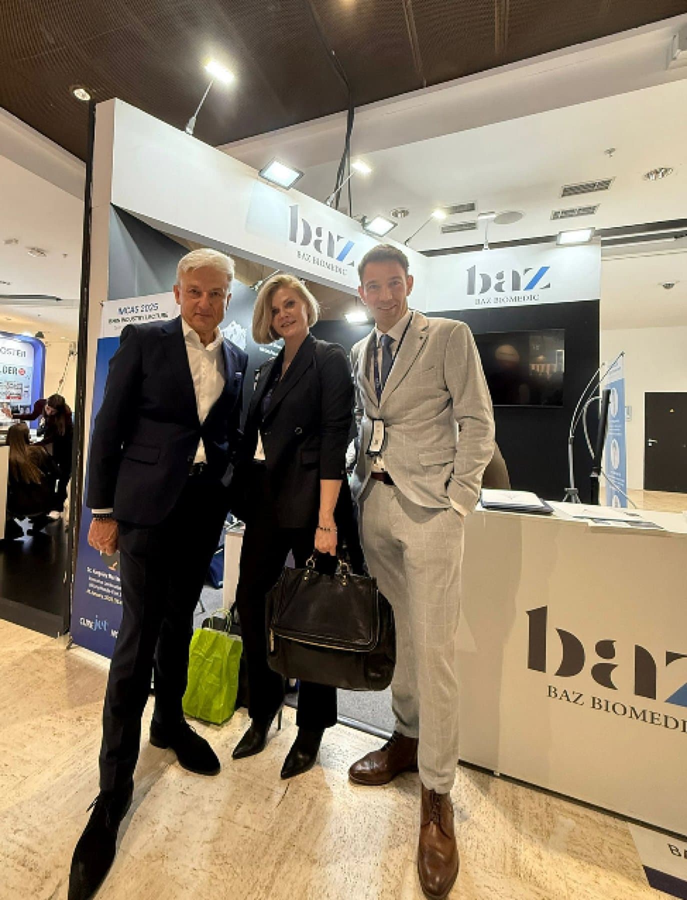 Regenesis team at the BAZ Biomedic booth