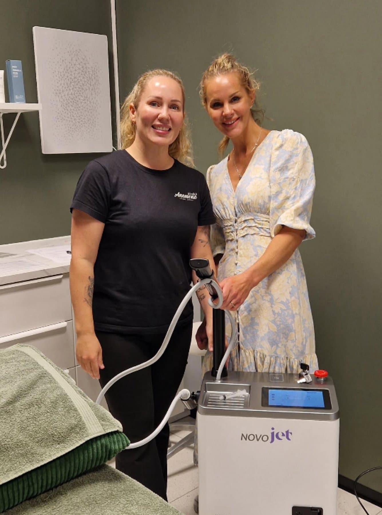 Practitioners with NovoJet in a Norwegian clinic