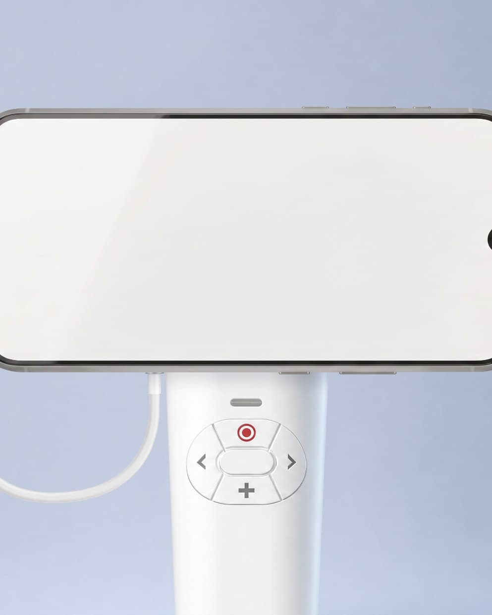 SkinScanner-M with the phone display docked