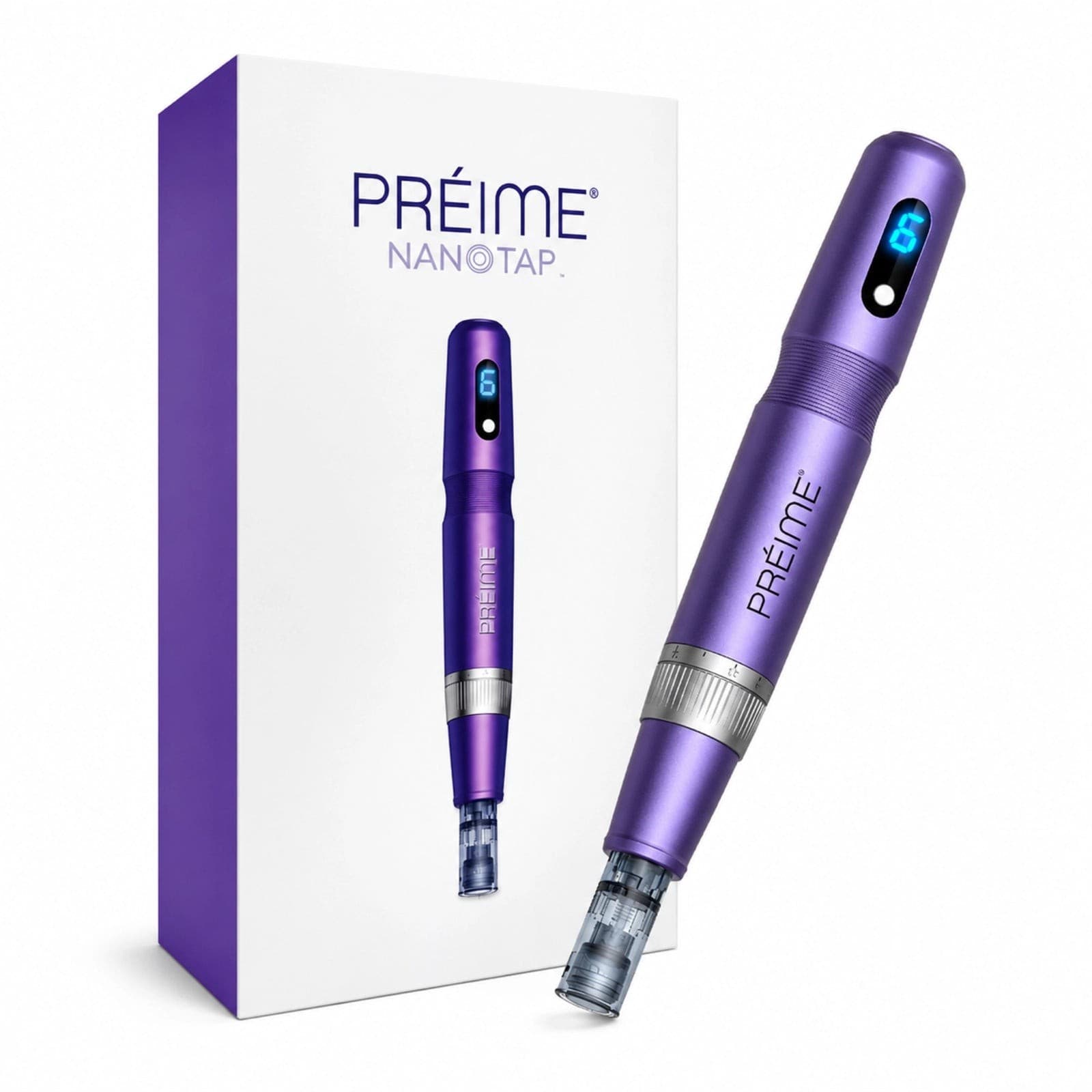 Préime NanoTap Pen with its box